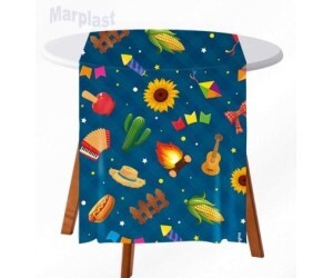 ARRAIA TRILHO DE MESA TECIDO 40CMX2MT C/1 UNIDADE