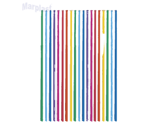 JUNINA CORTINA FITAS TNT 100X180CM C/1 UNIDADE