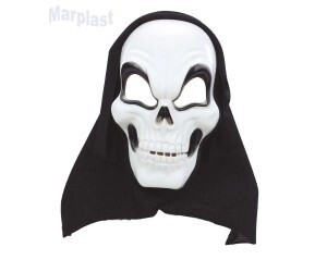 HALLOWEEN MASCARA CRÂNIO FANTASMA