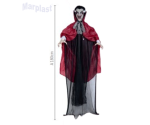 HALLOWEEN VAMPIRO PETRUS 180CM COM LUZ E SOM