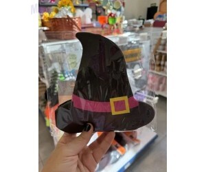HALLOWEEN GUARDANAPO CHAPEU BRUXA 33X33CM