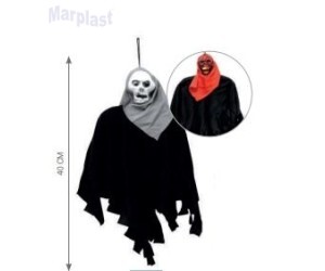 HALLOWEEN ENFEITE FANTASMA SORTIDO 40CM