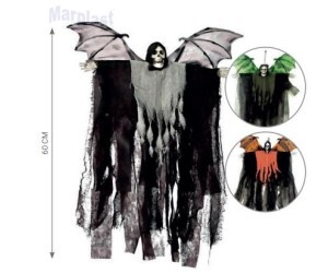 HALLOWEEN ENFEITE FANTASMA COM ASA 60CM