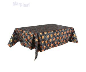 HALLOWEEN TOALHA DE MESA ABÓBORA 183X138CM