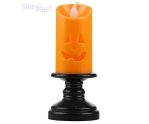 HALLOWEEN ENFEITE VELA LED HAPPY