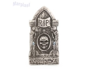 HALLOWEEN LÁPIDE ASSUSTADORA COM 1 UNIDADE