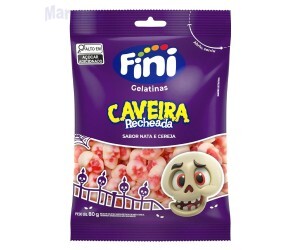 HALLOWEEN CAVEIRA RECHEADA 250G FINI