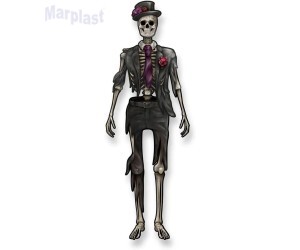 HALLOWEEN DEC. PENDURAR ESQUELETO NOIVO