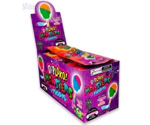 HALLOWEEN PIRULITO DIPLOKO MONSTER CAVEIRA NEON COM 15 UNIDADES