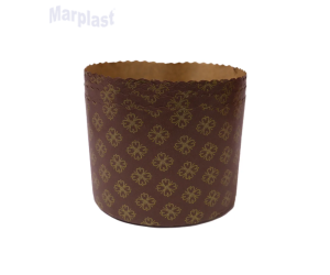 NATAL FORMA PANETONE 500G MARROM C/10UN