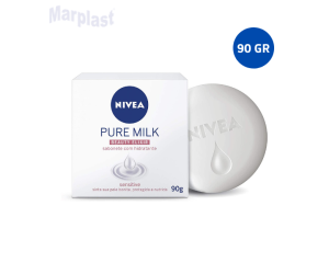 SABONETE NIVEA 90GR LEITE SENSITIVE