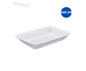 BANDEJA ISOPOR B-2 FUNDA TFL-02 C/400 UNIDADES