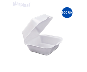 EMBALAGEM PARA LANCHE ISOP. GRANDE TH-03 C/200 TOTALPLAST