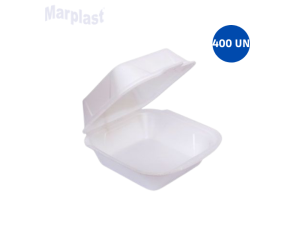 EMBALAGEM PARA LANCHE ISOP. GRANDE TH-03 C/400 TOTALPLAST