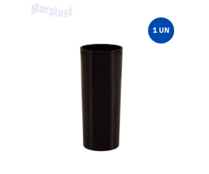 COPO360ML LONG DRINK PRETO - PLASTILANIA