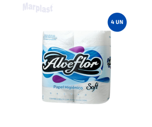 PAPEL HIGIENICO ALVEFLOR NEUTRO PCT 4RL