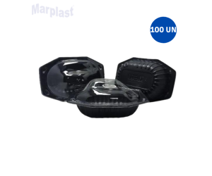 EMBALAGEM P/ FRANGO B. PRETA CX.100 CICLOVAC