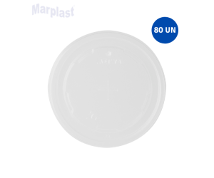 TAMPA PARA COPO TERMICO 180ML C/80 - MEIWA