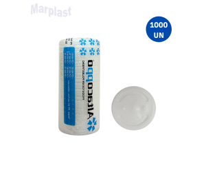 TAMPA PARA COPO DESCARTAVEL 440/550ML C/FURO TPF-451 C/1000 ALTACOPO