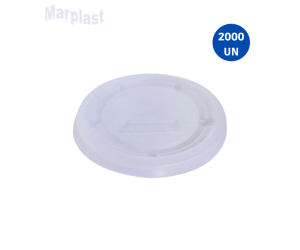 TAMPA PARA COPO DESCARTAVEL TCF-300 COPO 300/330ML C/FURO C/2000 COPOMAIS