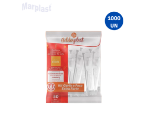 GARFO MASTER CRISTAL CAIXA 1000 GOLDEN