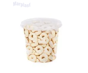 POTE REDONDO DESCARTAVEL PRAFESTA C/LACRE 1000ML C/10 - 8809