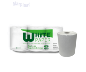 PAPEL TOALHA BOBINA . 200MT BR. WHITEPAPER UN