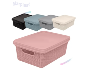 CAIXA ORGANIZADORA JUTA 15L C/TAMPA - JAGUAR 3178