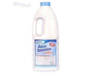 AGUA SANITARIA CAIXA C/6 UNIDADES - 2 LITROS  VALENCIA