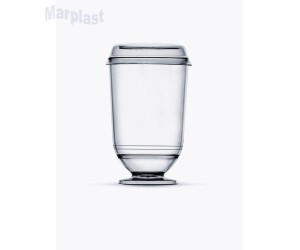 TAÇA PLÁSTICA PIT-050/2 C/TAMPA PET C/10 UNIDADES PLASTILANIA