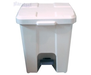 LIXEIRA QUADRADA 30L C/PEDAL BR. P30B/4