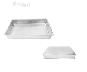 ASSADEIRA PÃO DE LÓ N5 (44X30X5) ALUMINIO RAFISA