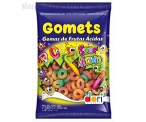 BALA DE GOMA ANEL ACIDO 600GR DORI