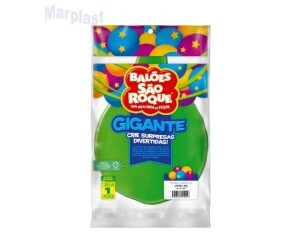 BALAO SAO ROQUE GIGANTE - TAMANHO 25 - VERDE