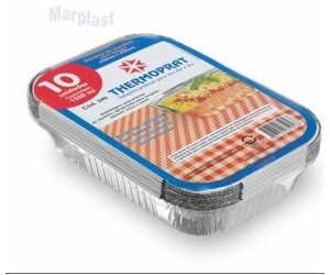 BANDEJA DE ALUMINIO THERMO 1500ML C/100 UNIDADES