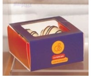 CAIXA GAVETA C/VISOR 8X12X4CM 