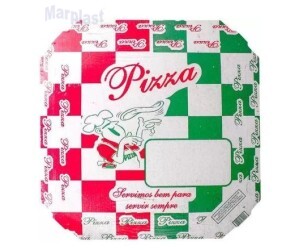 CAIXA PIZZA OITAVADA 25CM C/25