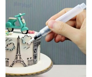 CANETA PLÁSTICA DECORADORA PONTA FINA CONFEITUDO