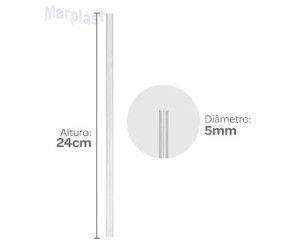 CANUDO BIO DEGRADAVEL STRAW.GARRAFA SACHE C/500 - 817