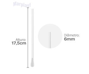 CANUDO STRAW. BIO MEXEDOR SACHE C/100 - 883