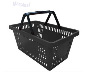 CESTA MERCADO PRETO PLASTICOMM S600