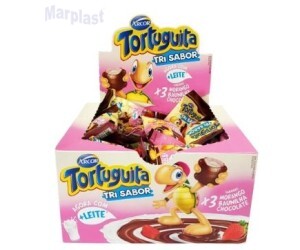CHOCOLATE TORTUGUITA SABORES- 1 CAIXA (DISPLAY) C/24UNIDADES DE 18G CADA