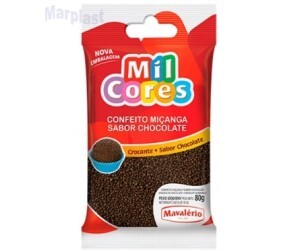 CONFEITO MIÇANGA 80GR CHOCOLATE N°0