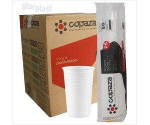 COPO DESCARTÁVEL 500ML TRANSLÚCIDO C/1000 UNIDADES COPAZA