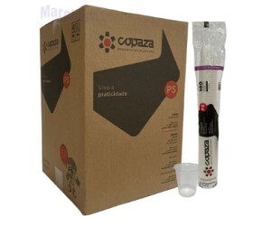 COPO DESCARTÁVEL 80ML TRANSPARENTE C/3.000 UNIDADES - B-50 COPAZA