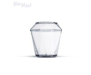 COPO DIAMANTINHO C/TP 20ML 10UN PLASTILANIA