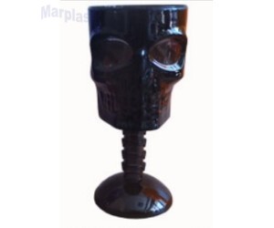 HALLOWEEN TACA CRANIO PT 200ML