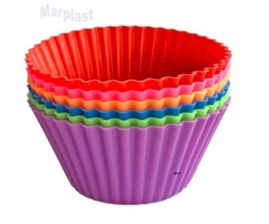FORMA SILICONE CUPCAKE - CONFEITUDO
