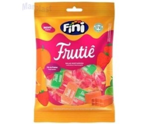 BALAS FRUTTIE FRUTAS SORTIDAS 200G FINI