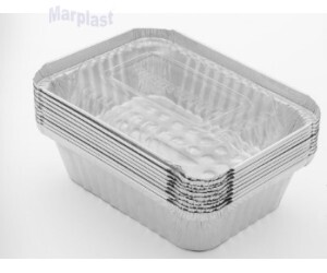 BANDEJA DE ALUMINIO THERMO 750ML C/TAMPA PET C/10